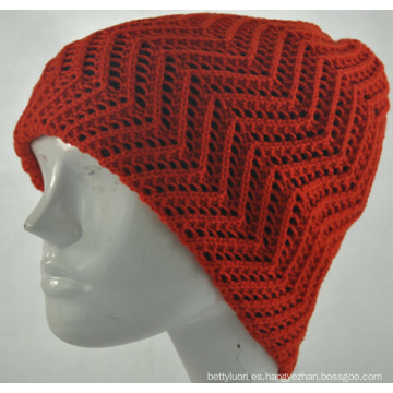 Las niñas calientes moda Knit Beanie Cap (KB-080001)